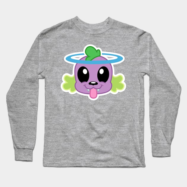 Spike the dog Long Sleeve T-Shirt by CloudyGlow